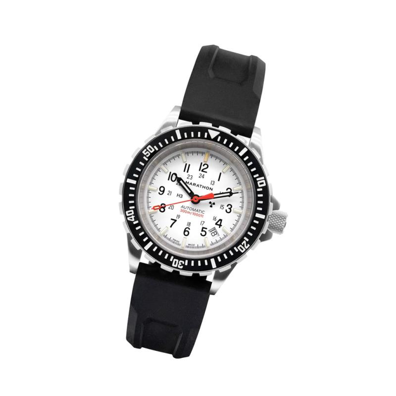 Marathon Swiss Made, GSAR Arctic Edition Automatic Military Divers Watch with Sapphire Crystal