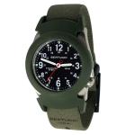 Bertucci Construction King Black Dial Watch with Foliage Strap and Pro-Guard