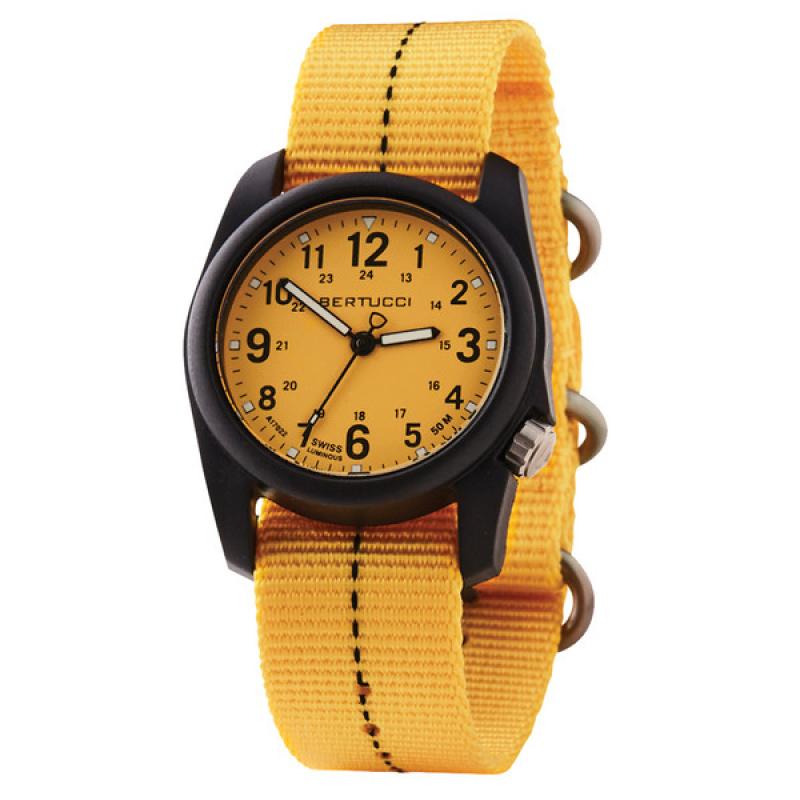 Bertucci DX3 Plus Field Watch with Pro-Yellow Dial