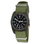 Bertucci A-2RA Retroform with USA Movement and Green Rubber One-Piece Strap