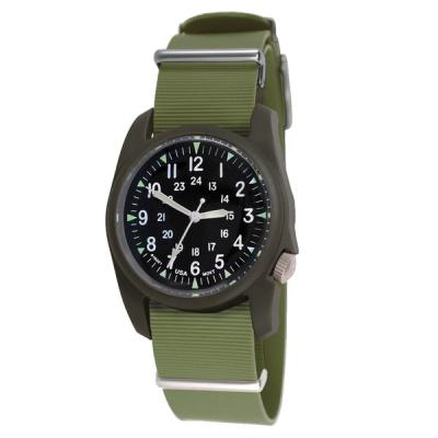 Bertucci A-2RA Retroform with USA Movement and Green Rubber One-Piece Strap