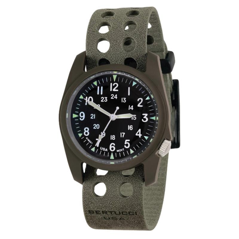 Bertucci A-2RA Retroform with USA Movement and Tridura Band