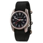 Bertucci A-2T Solar Classic Titanium Field Watch with Black Nylon Strap