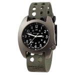 Bertucci D-3T Retroform Epic Field Watch with Black Dial and Tridura Strap