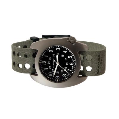 Bertucci D-3T Retroform Epic Field Watch with Black Dial and Tridura Strap