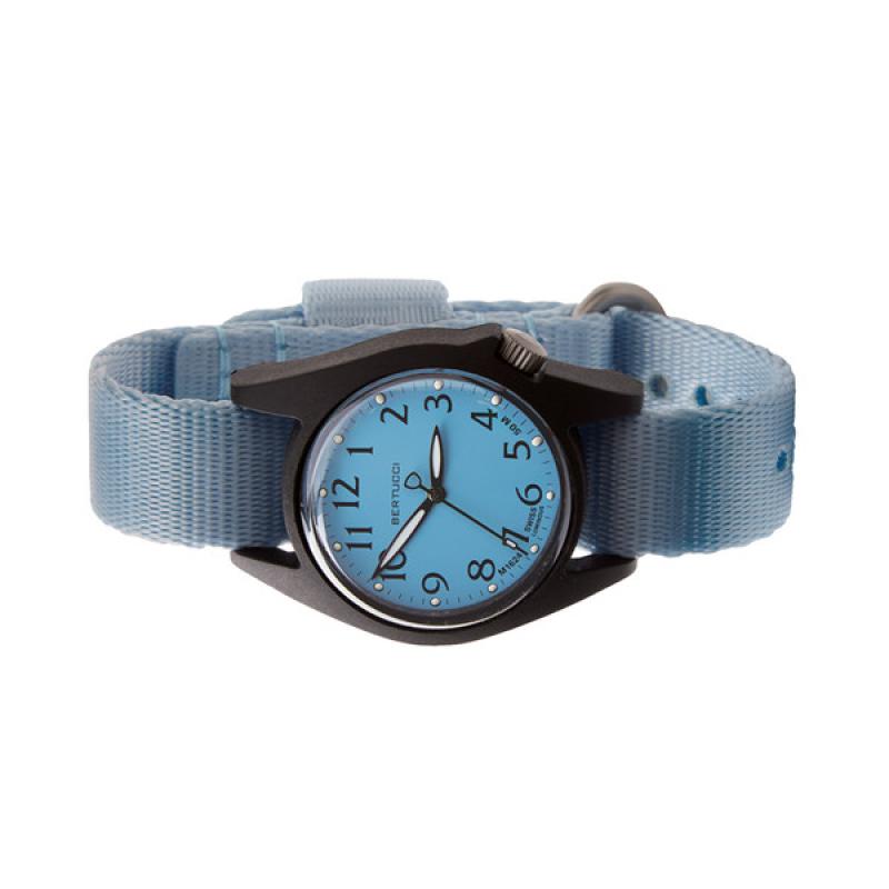 Bertucci M-2RA Women's Field Watch with Aquamarine Dial
