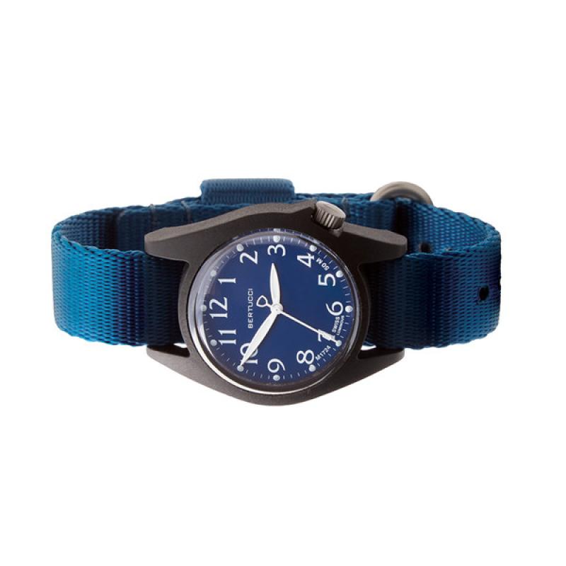 Bertucci M-2RA Women's Field Watch with Cobalt Blue Dial