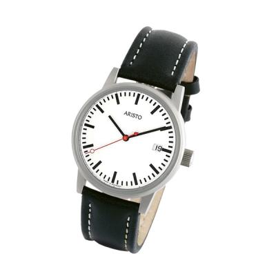 Aristo 39mm Bauhaus Railroad Watch #3H195 Brand: Aristo