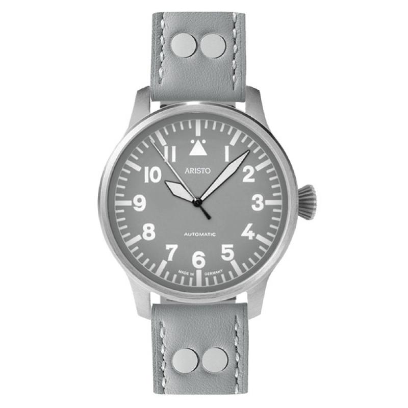 Aristo Swiss Automatic Pilot Watch with Grey A-Dial