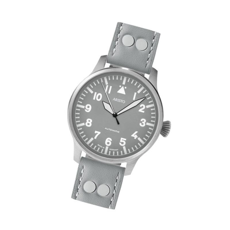 Aristo Swiss Automatic Pilot Watch with Grey A-Dial