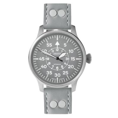 Aristo Swiss Automatic Pilot Watch with Grey B-Dial