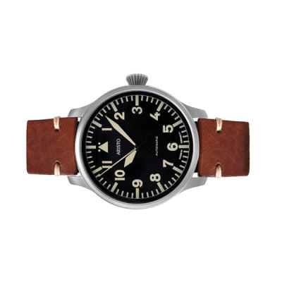 Aristo Swiss Automatic Pilot Watch with Black A-Dial