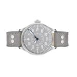 Laco Aachen Gray 42 Type B Dial Automatic Pilot Watch with Sapphire Crystal