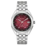 Bulova Jet Star Watch with Precisionist Movement and Claret Dial