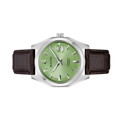 Bulova Surveyor Automatic Watch with Pistachio Green Dial