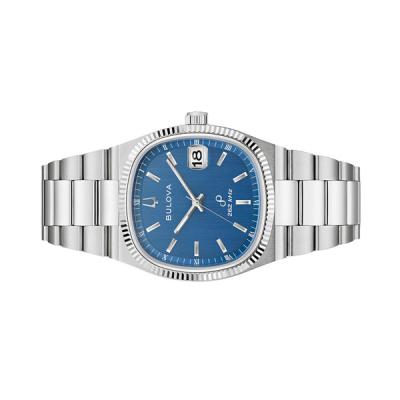 Bulova Super Seville Date Watch with Blue Dial