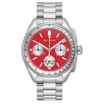 Bulova Lunar Pilot Chronograph with Red Dial