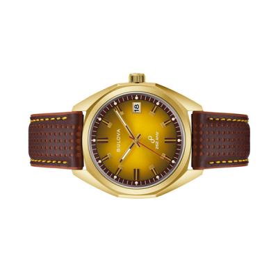 Bulova Jet Star Watch with Precisionist Movement and Gold Dial