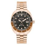 Bulova Oceanographer GMT Automatic Dive Watch in Rose Gold