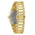 Bulova Super Seville Gold-tone Watch with Silver Dial