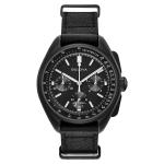 Bulova Lunar Pilot Chronograph 45mm with Black Dial and Black IP Case