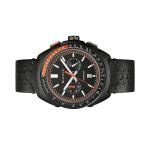 Bulova Racer Chronograph with Black Dial and Orange Accents