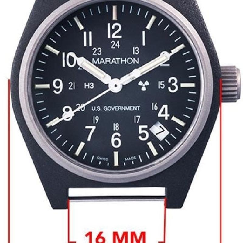 Marathon Swiss Made Quartz Military General Purpose Watch with Tritium Illumination