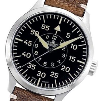 Aristo 47mm Swiss ETA Automatic Vintage Aviator Watch with Sapphire Crystal