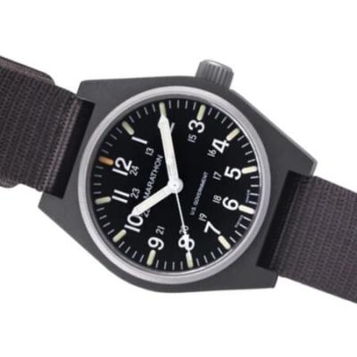 Marathon Swiss Made Quartz Military General Purpose Watch with MaraGlo Green Illumination