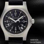 Marathon High Torque Quartz Military General Purpose SS Watch with Tritium Illumination