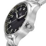 Laco 42mm ROM Type A Dial Automatic Pilot Watch, Sapphire Crystal