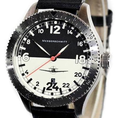 Messerschmitt 24 hour Watch with a Luminous Dial