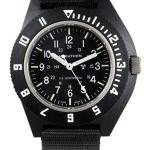 Marathon Swiss Made Quartz Military Navigator Pilot Watch with Tritium Illumination