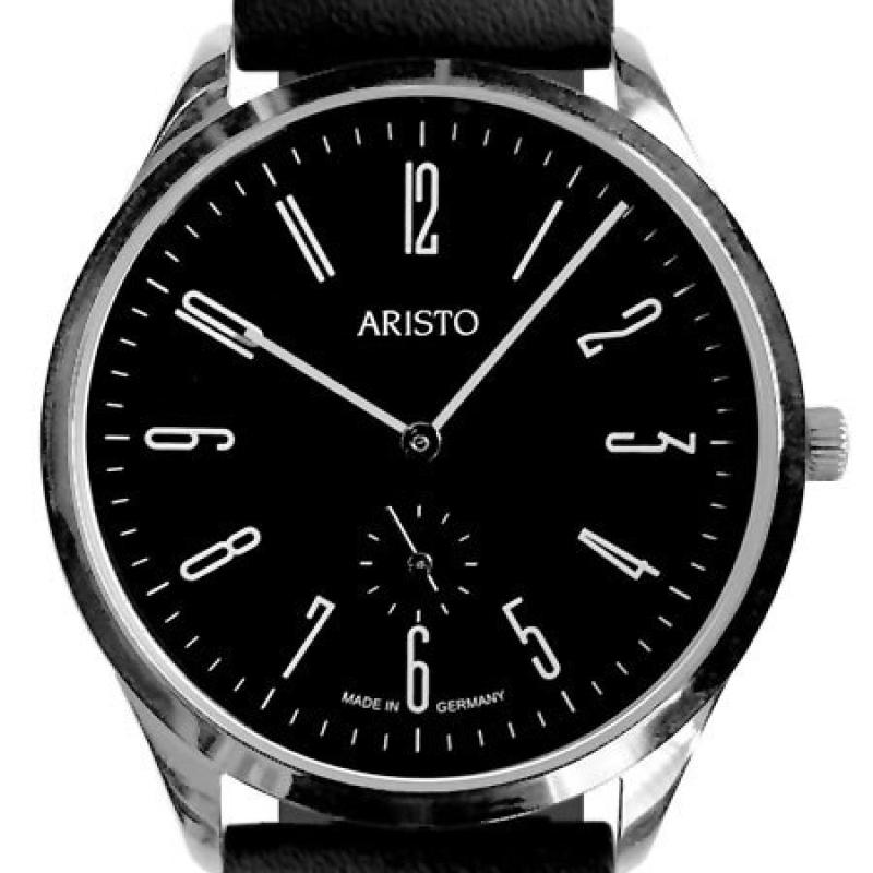Aristo Bauhaus Style Watch with Swiss Ronda Quartz Movement