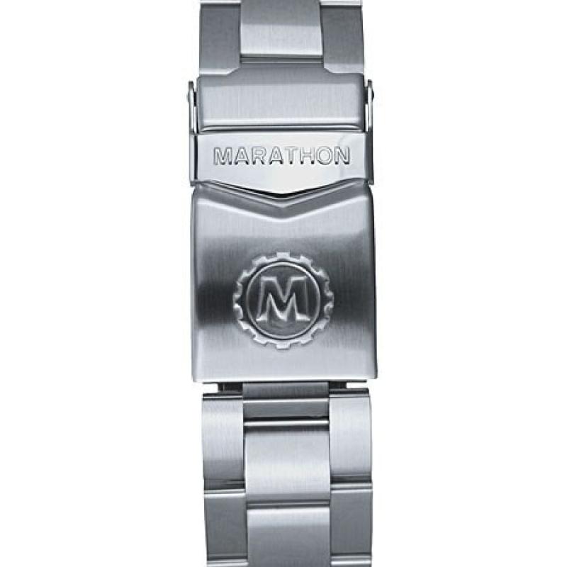 Marathon Brushed Finish Solid Link Bracelet