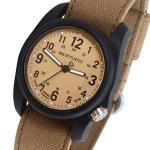 Bertucci DX3 Canvas Polycarbonate Unibody Watch, Sahara Comfort Band, Patrol Khakiâ¢ Dial