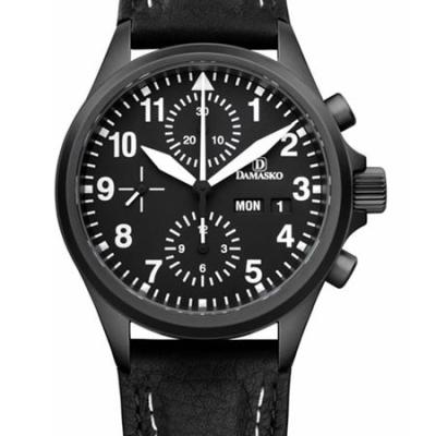 Damasko Swiss Valjoux 7750 Chronograph with a 60-Minute Stopwatch and 12-Hour Totalizer
