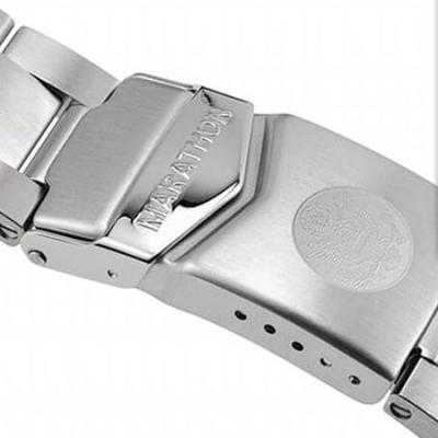 Marathon Brushed Finish Solid Link Bracelet