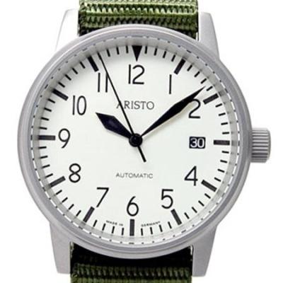 Aristo 3H41 Jager 90 Swiss Automatic Watch with Luminous Dial