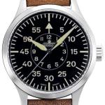 Aristo 47mm Swiss ETA Automatic Vintage Aviator Watch with Sapphire Crystal