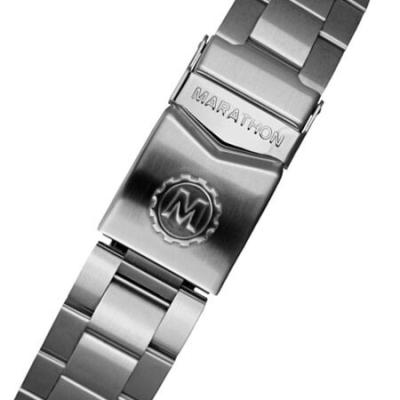 Marathon Brushed Finish Solid Link Bracelet