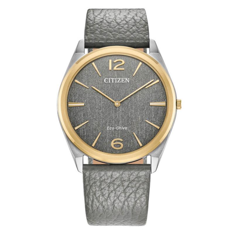 Citizen Eco-Drive Suratto Thin Watch with Grey Dial