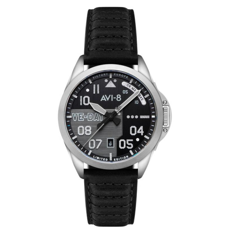 AVI-8 P-51 Mustang Patriot VE-Day 80th LE Victory Shadow Watch