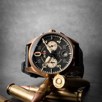 AVI-8 Spitfire Lock Chronograph Void Black