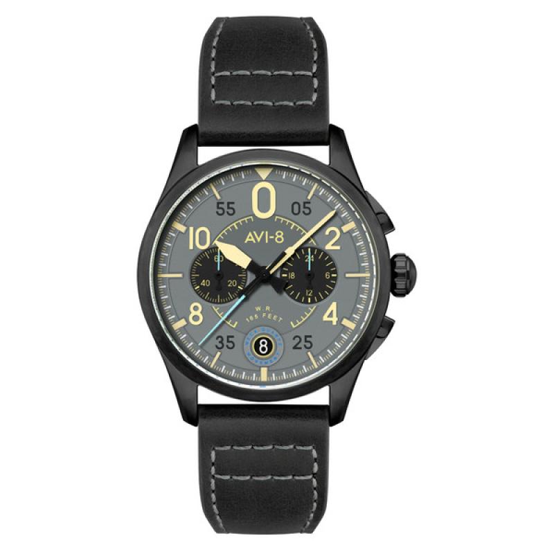 AVI-8 Spitfire Lock Chronograph Heavy Grey