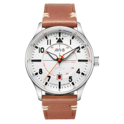 AVI-8 Hawker Hurricane Kent Automatic Newton with White Dial