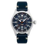 AVI-8 Hawker Hurricane Acklington Clowes Automatic Pilot Watch with Blue Dial