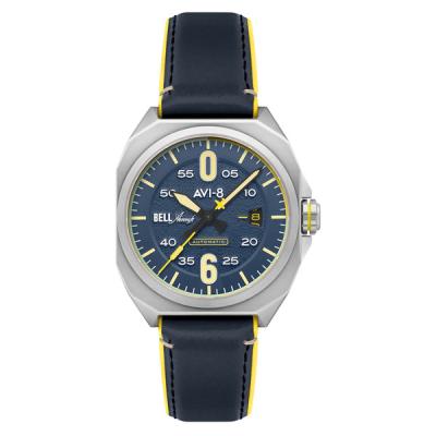 AVI-8 Bell X-1 Machbuster Automatic Catalina Blue Dial