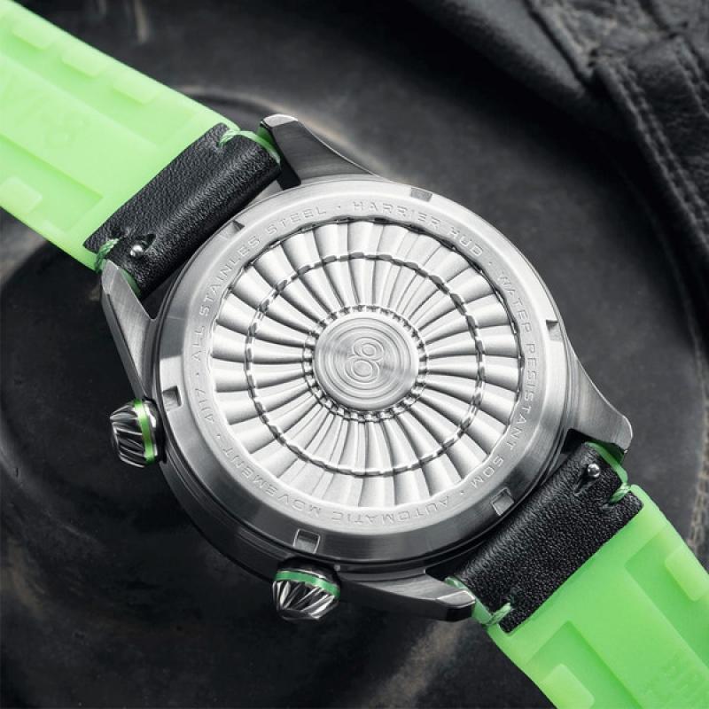 AVI-8 Hawker Harrier HUD Automatic with Gradient Black Dial