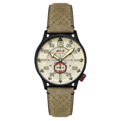 AVI-8 Hawker Typhoon Baldwin Automatic Dark Khaki Dial